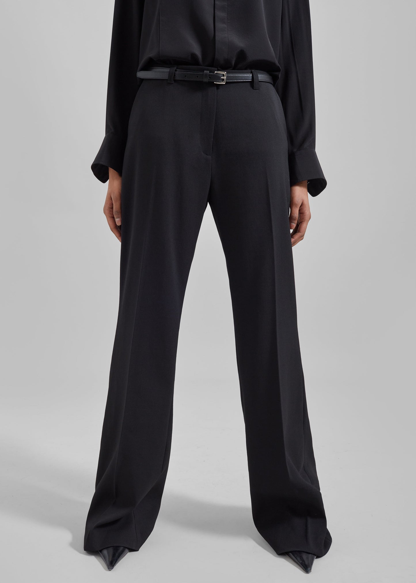 Lyra Flared Pants - Black