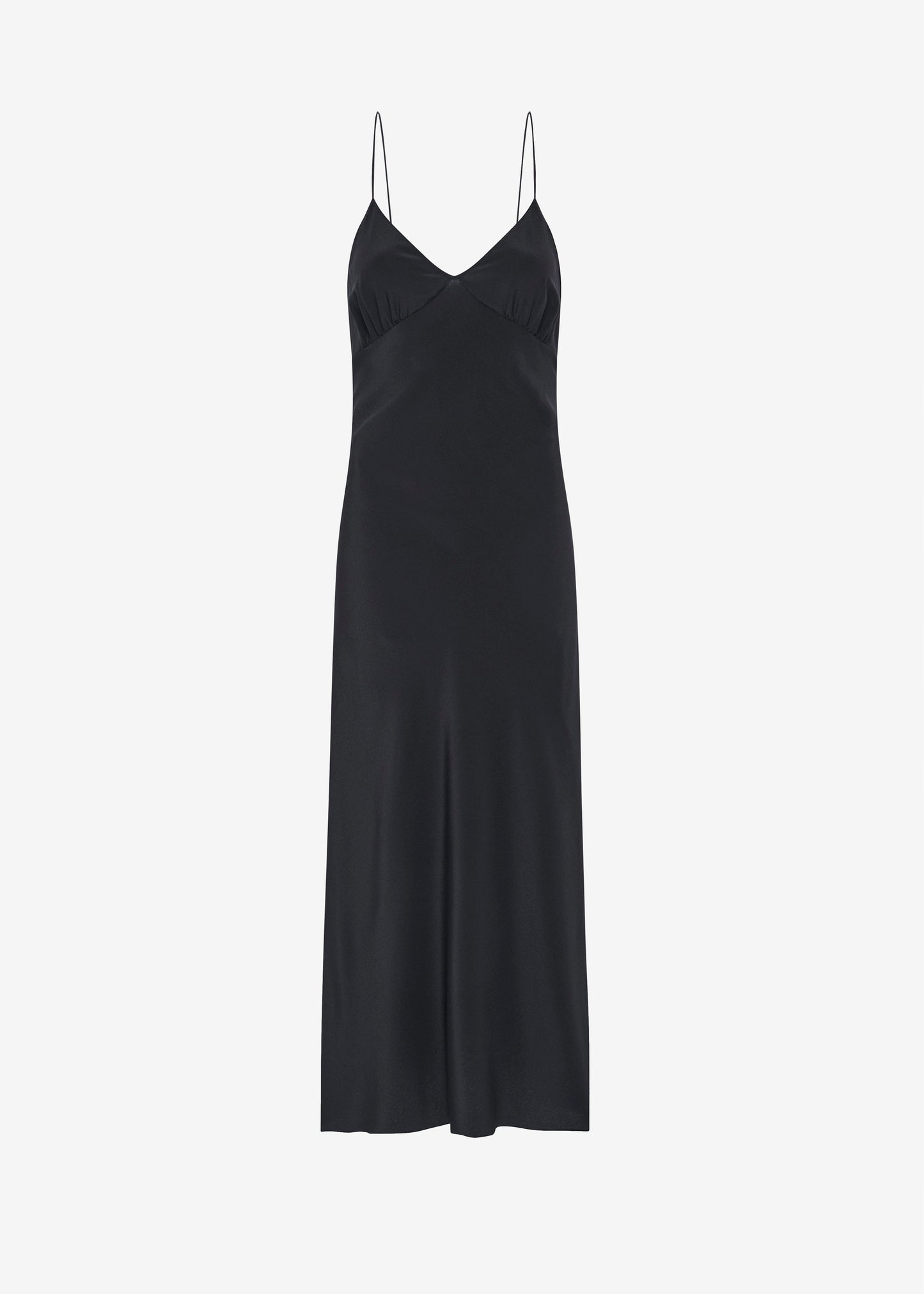 Matteau Low Back Slip Dress - Black