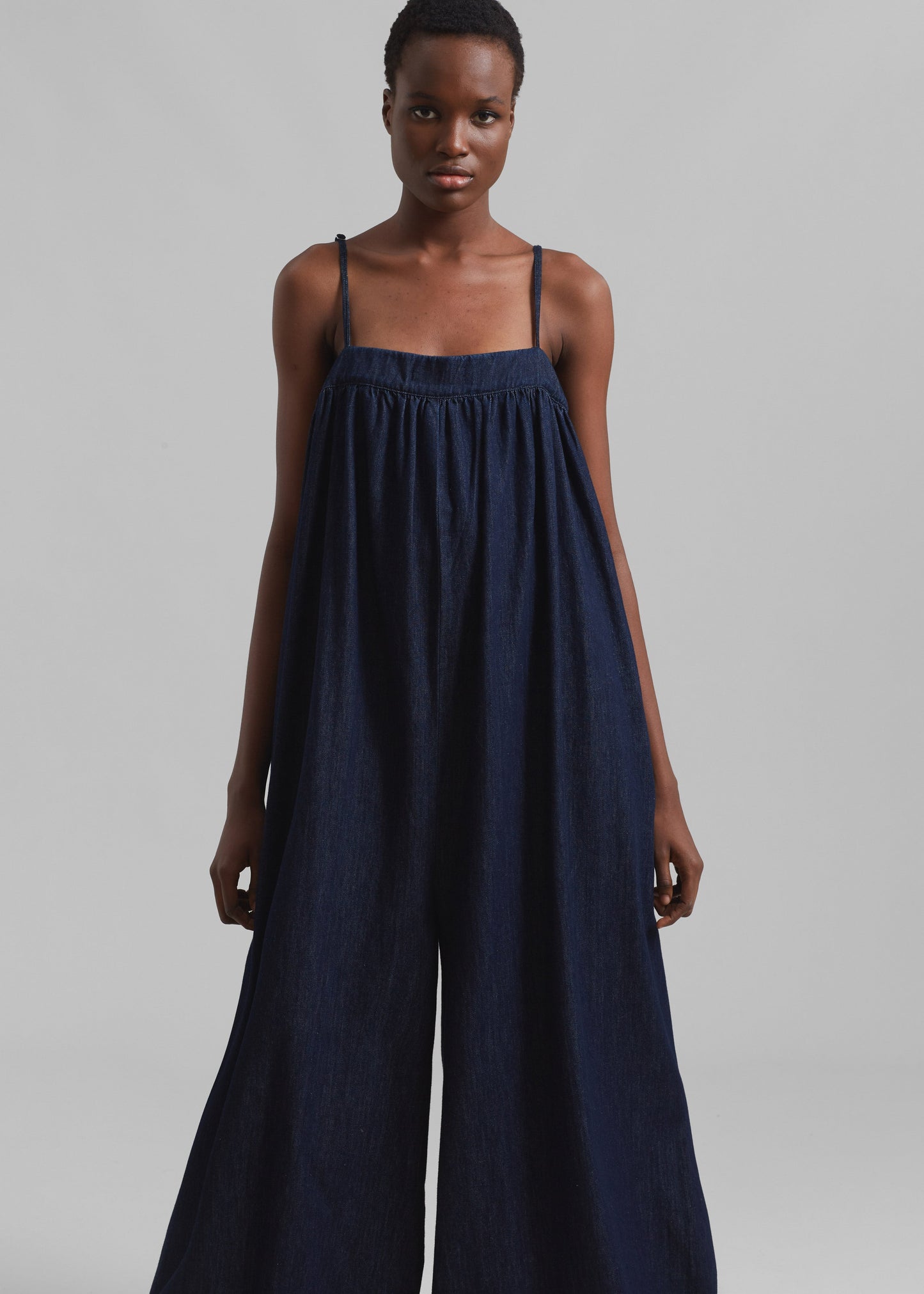 Maude Denim Jumpsuit - Raw Wash