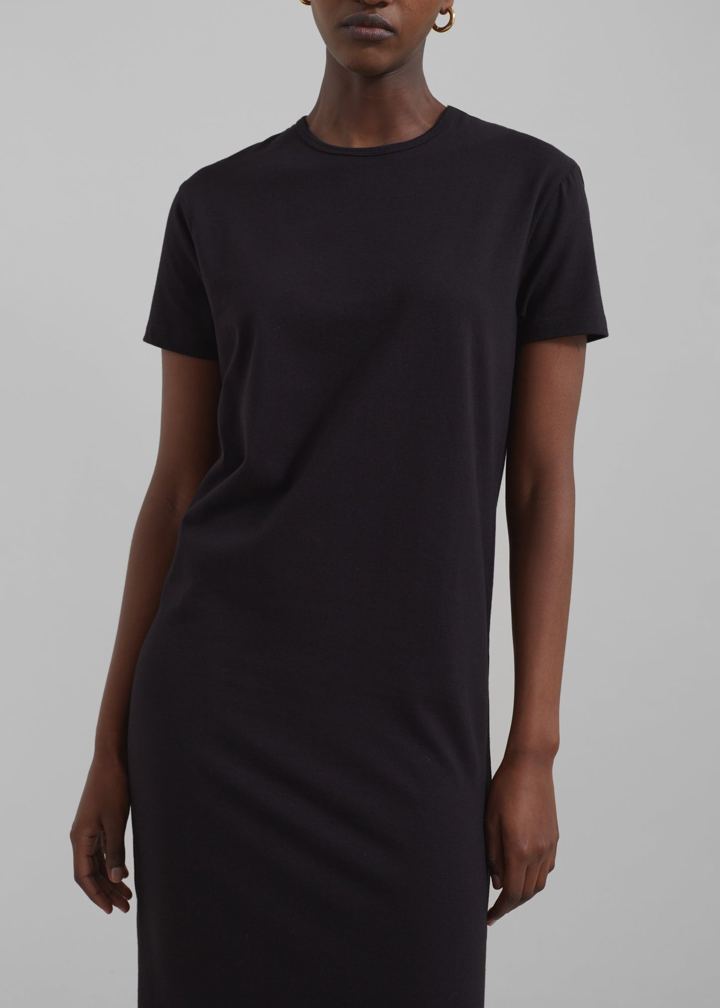 Maya T-Shirt Dress - Black