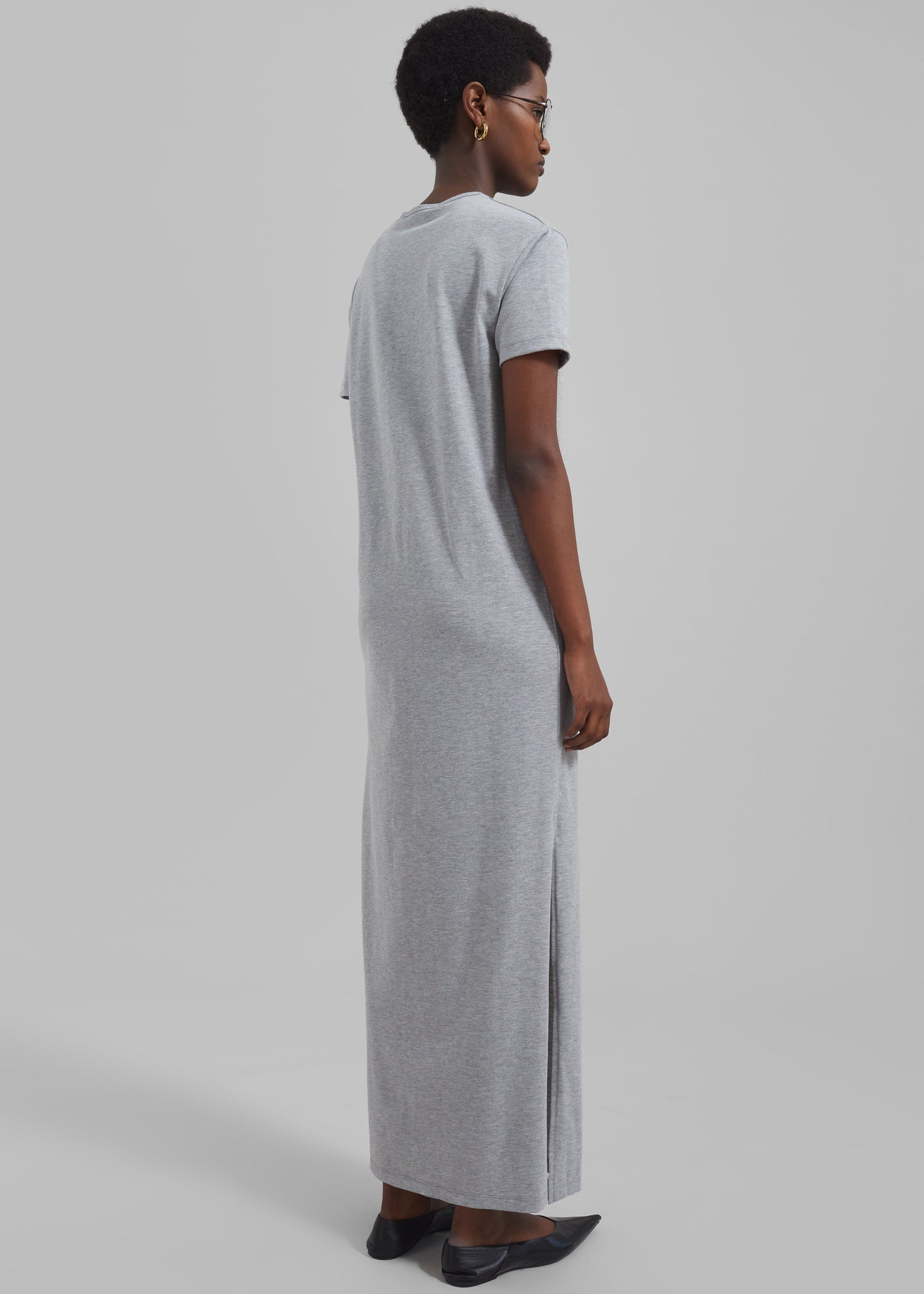 Maya T-Shirt Dress - Grey