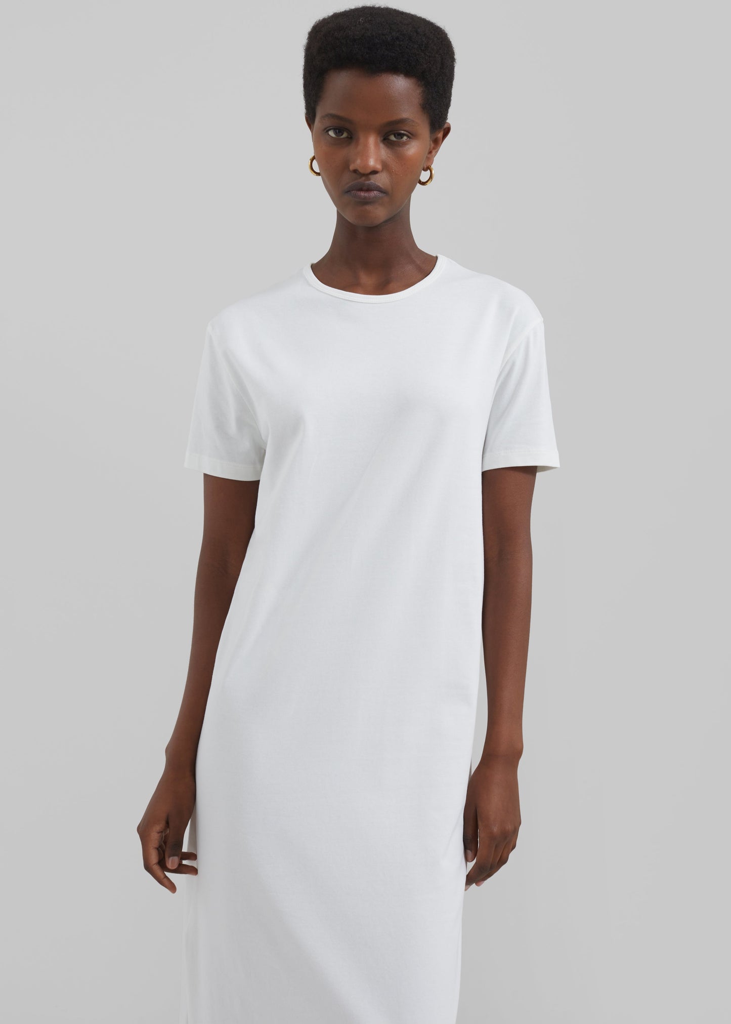 Maya T-Shirt Dress - White