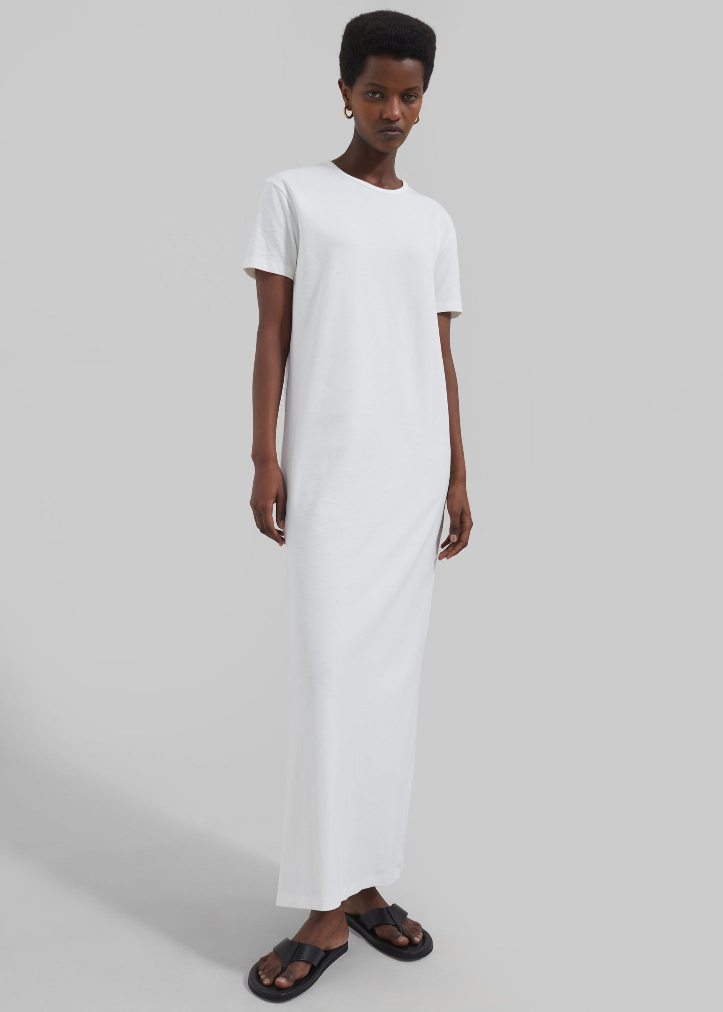 Maya T-Shirt Dress - White