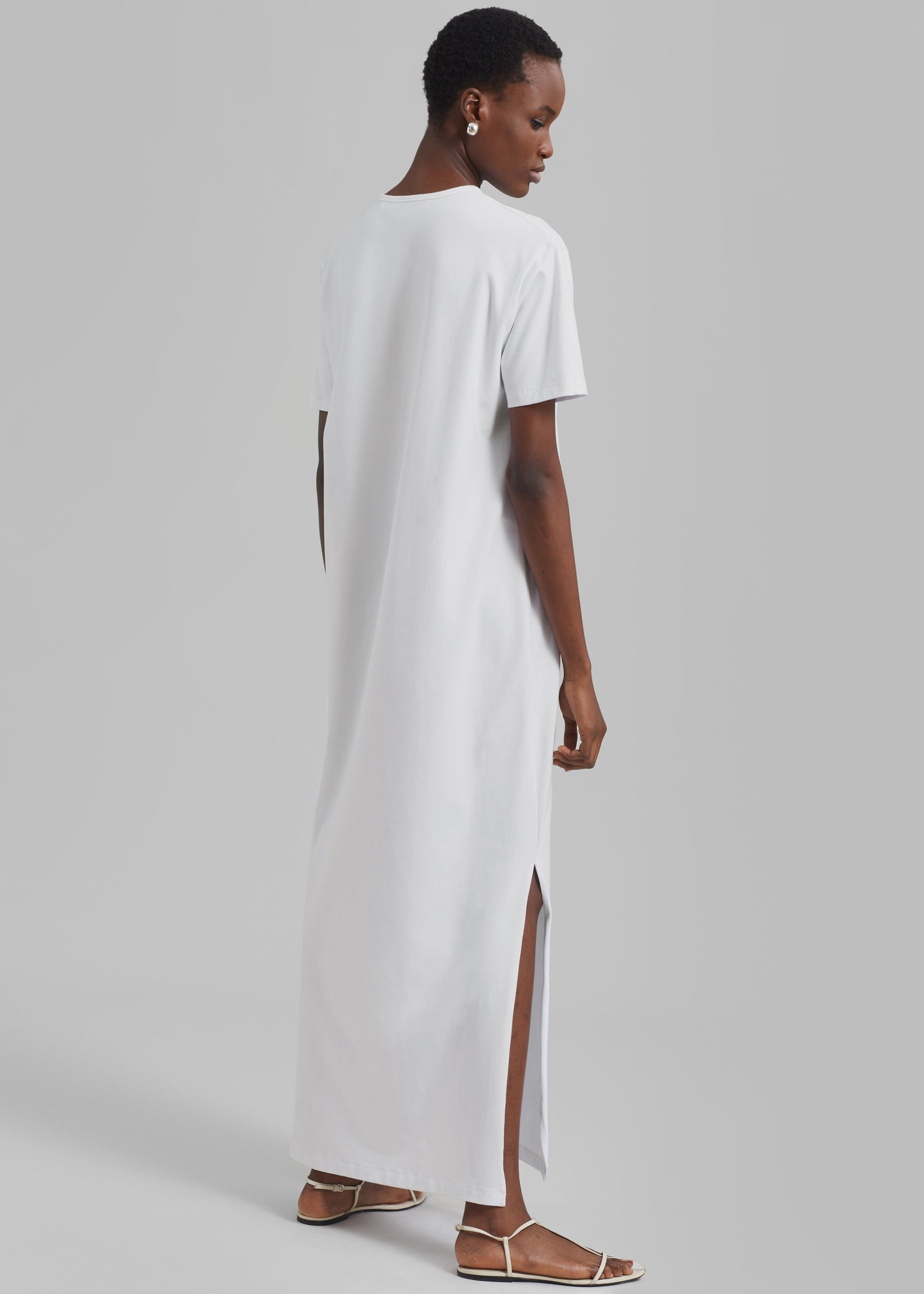 Maya T-Shirt Dress - White