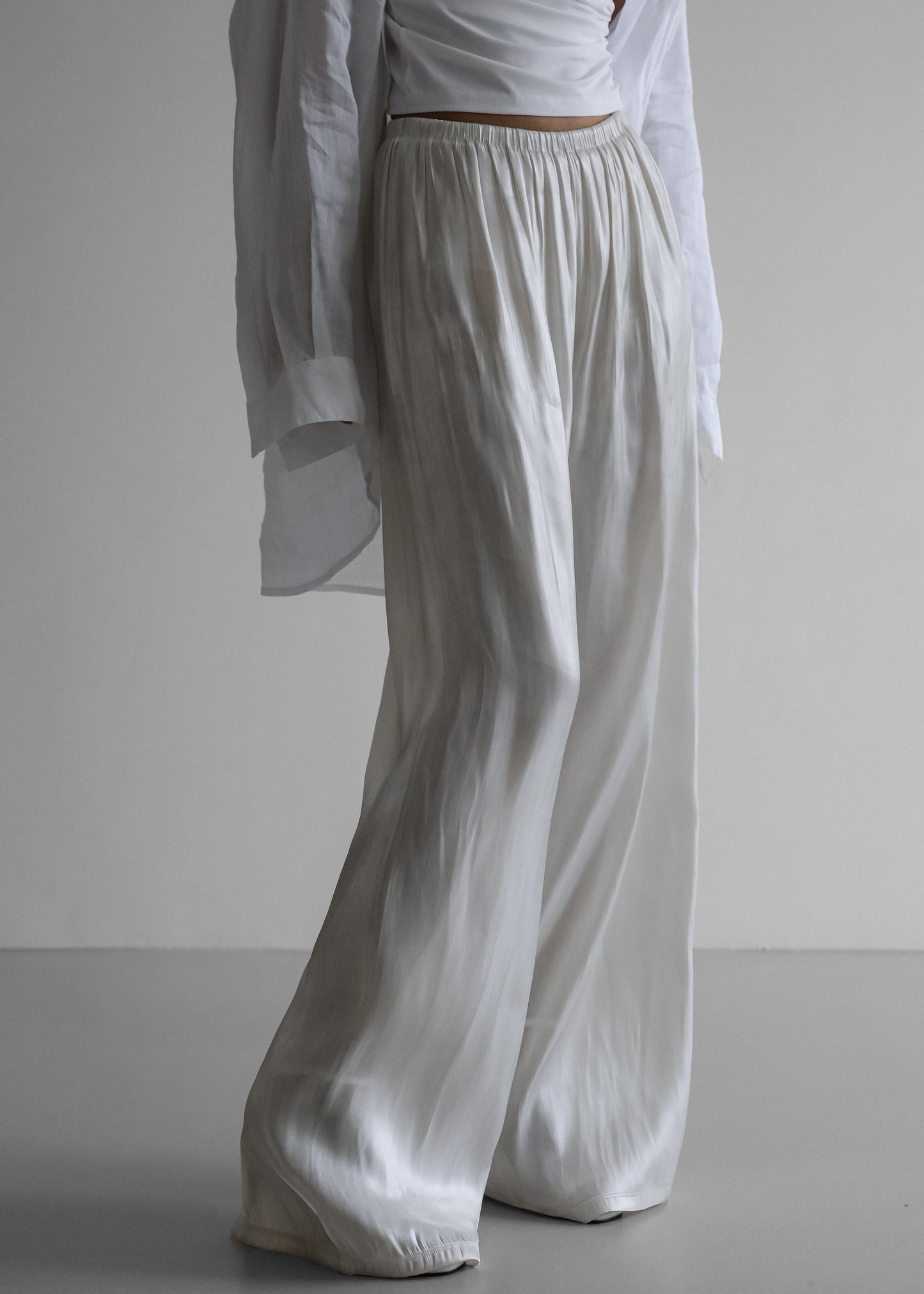 Mika Wide Pants - White