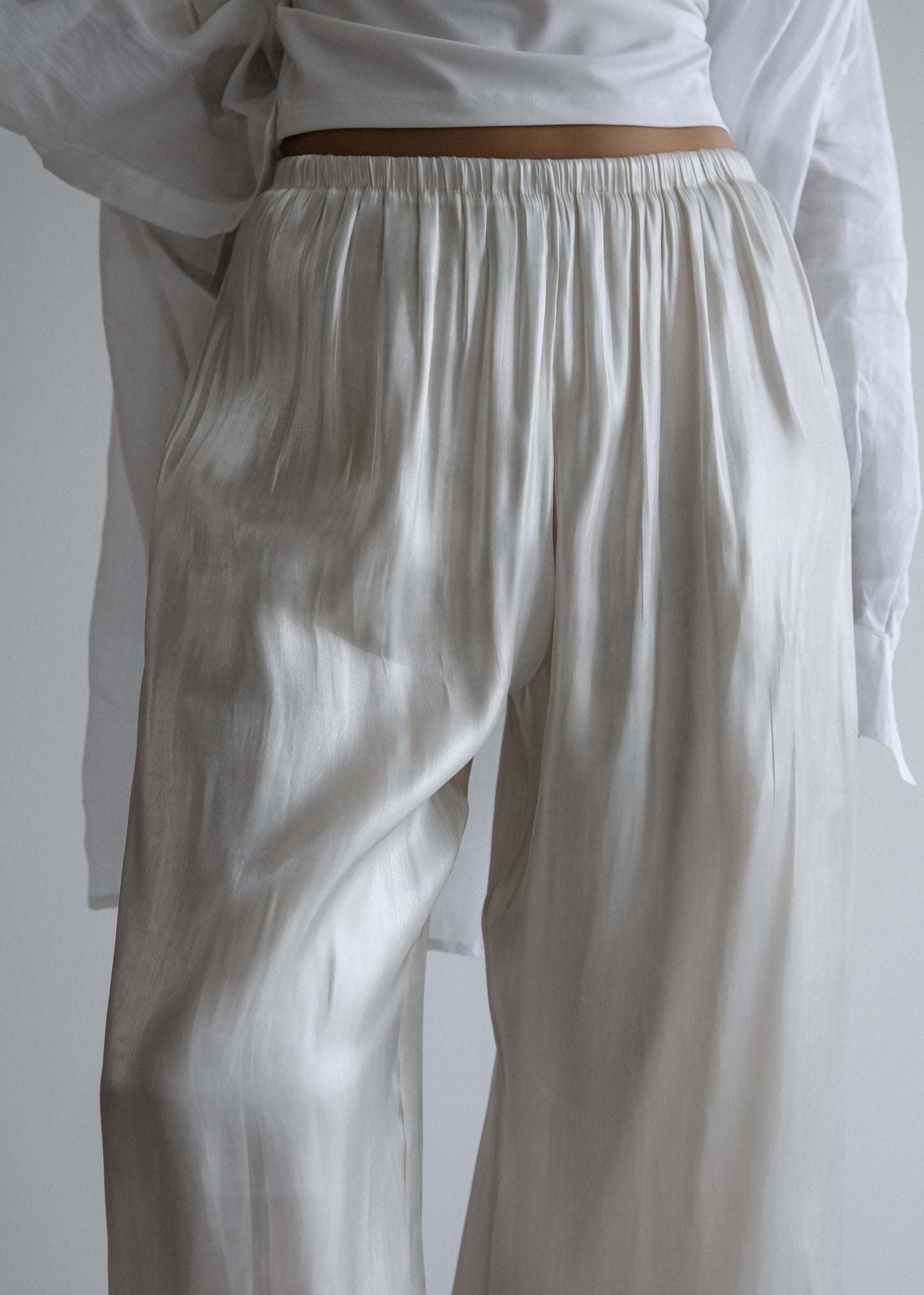 Mika Wide Pants - White