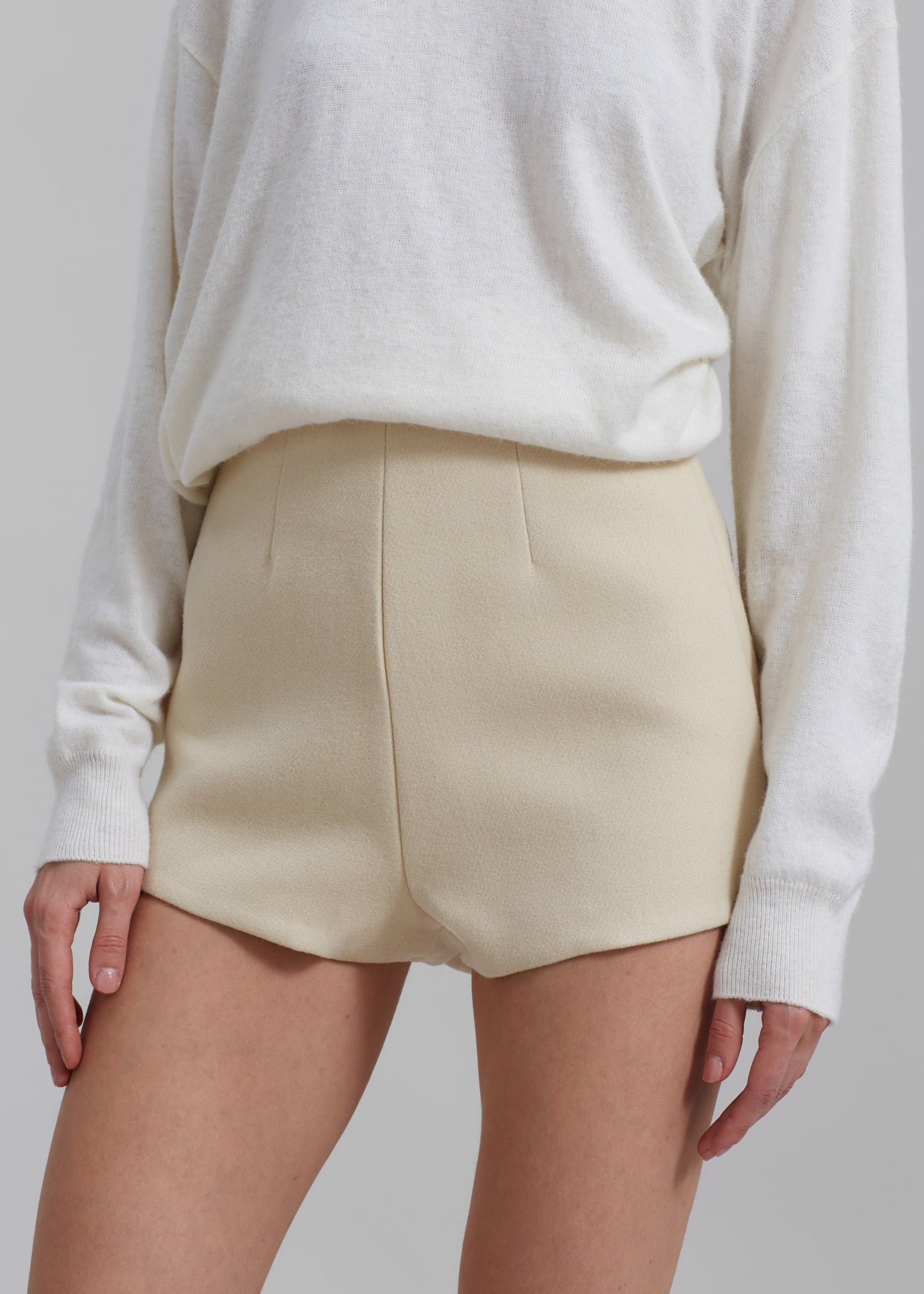 Mira Hot Pants - Cream