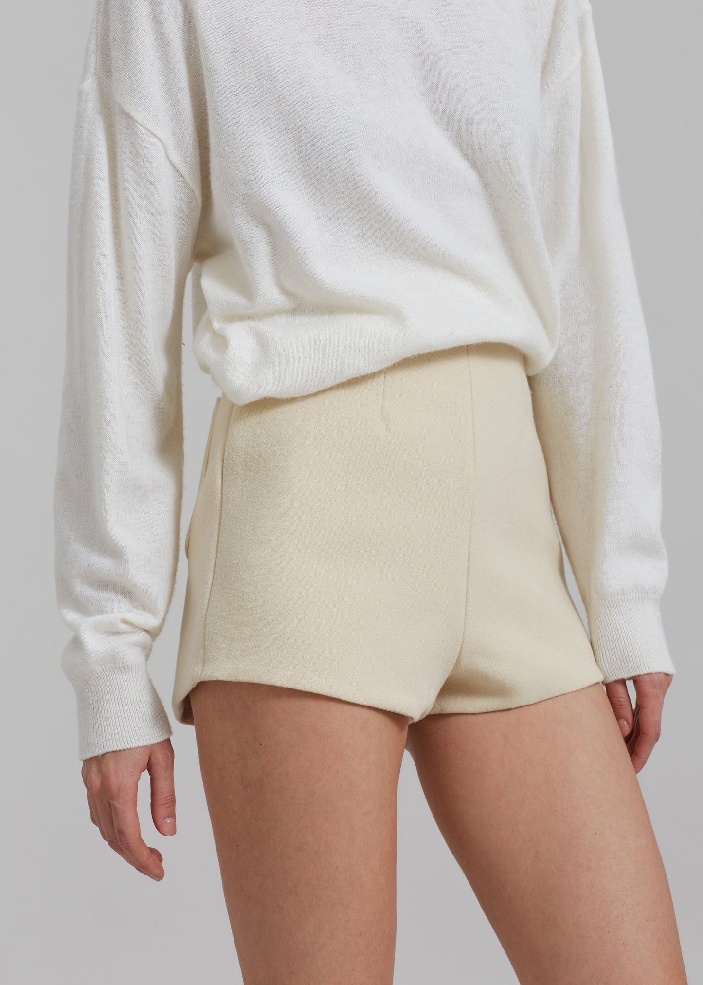 Mira Hot Pants - Cream