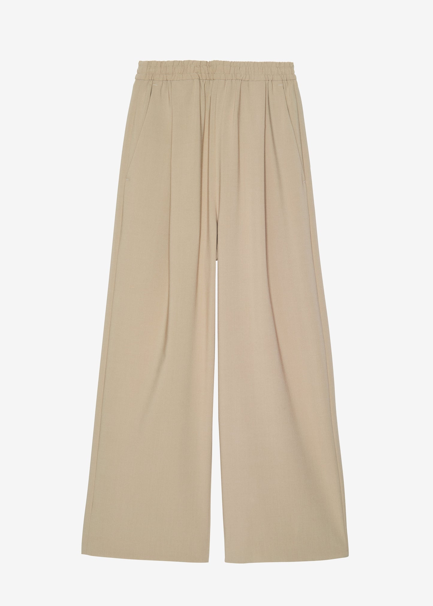 Neva Wide Trousers - Beige