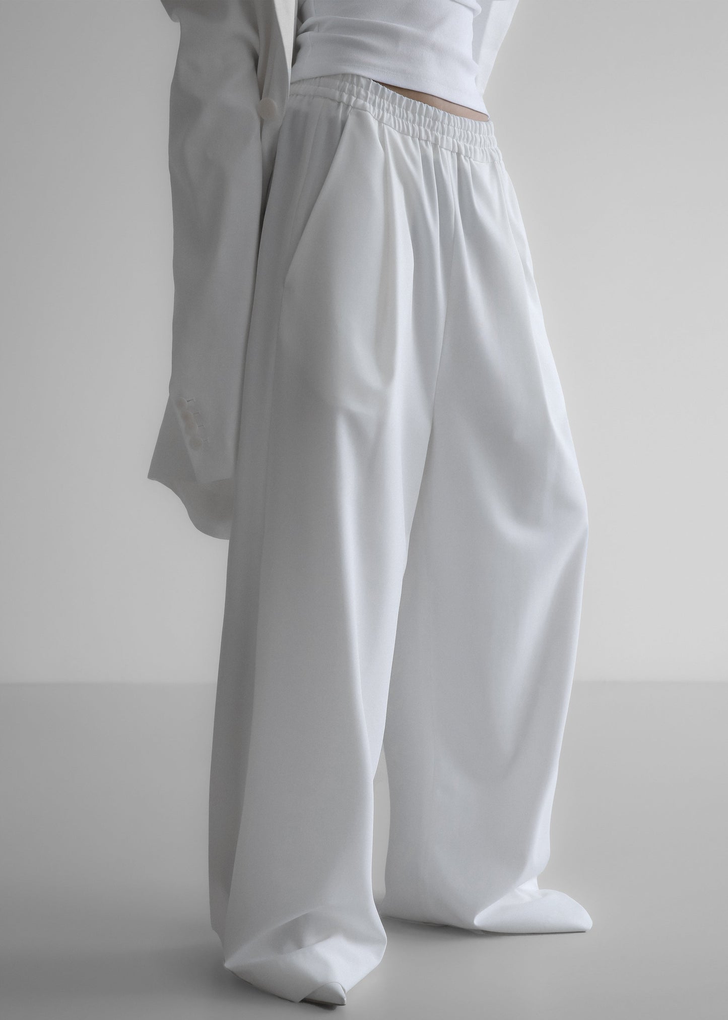 Neva Wide Trousers - White