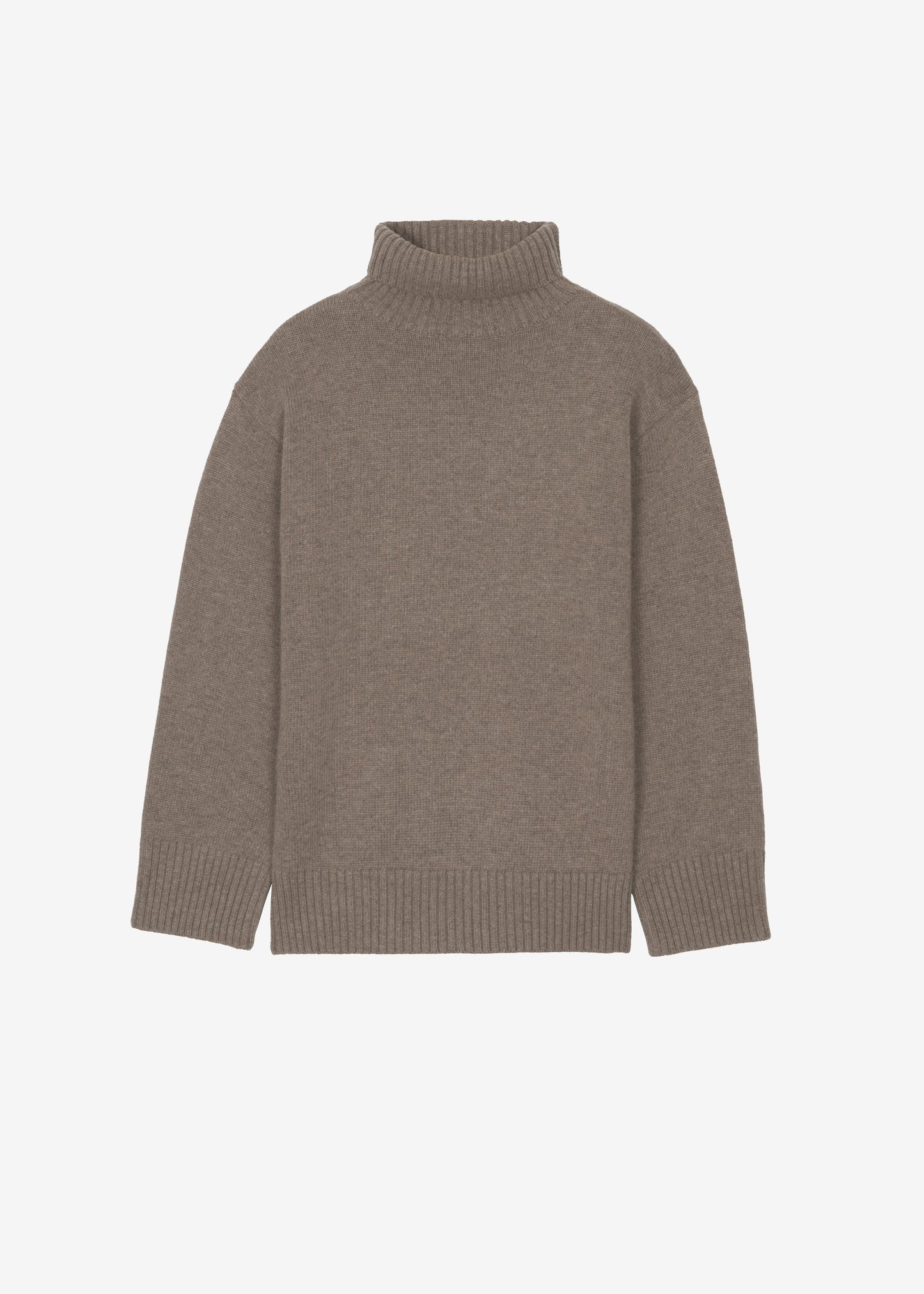 Odense Turtleneck Sweater - Brown