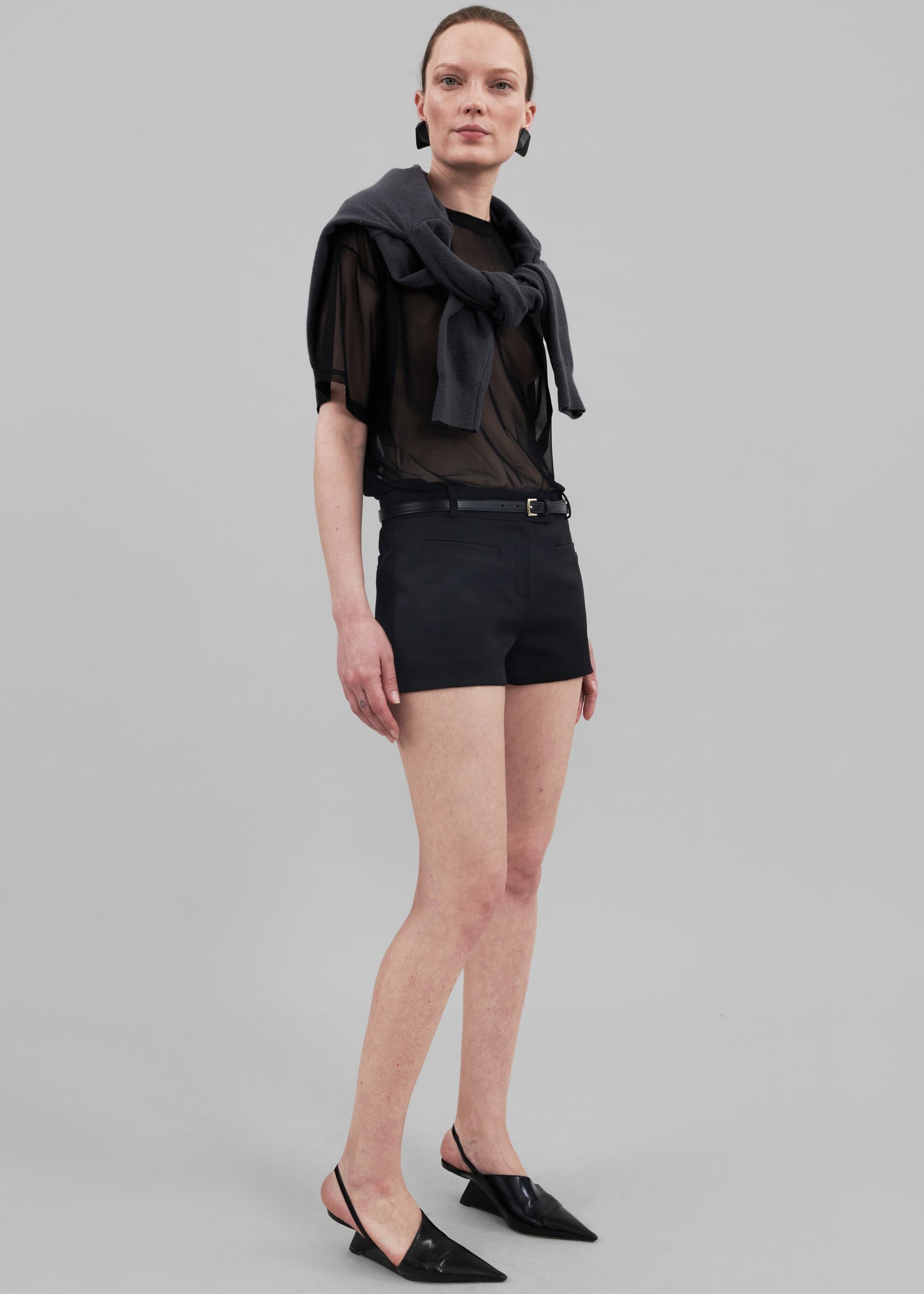 Pia Hot Pants - Black