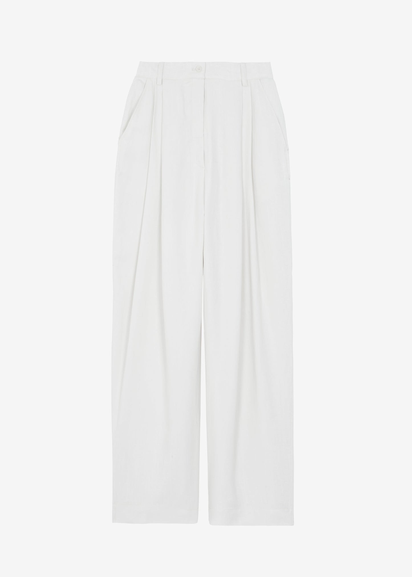 Piper Pleated Trousers - White