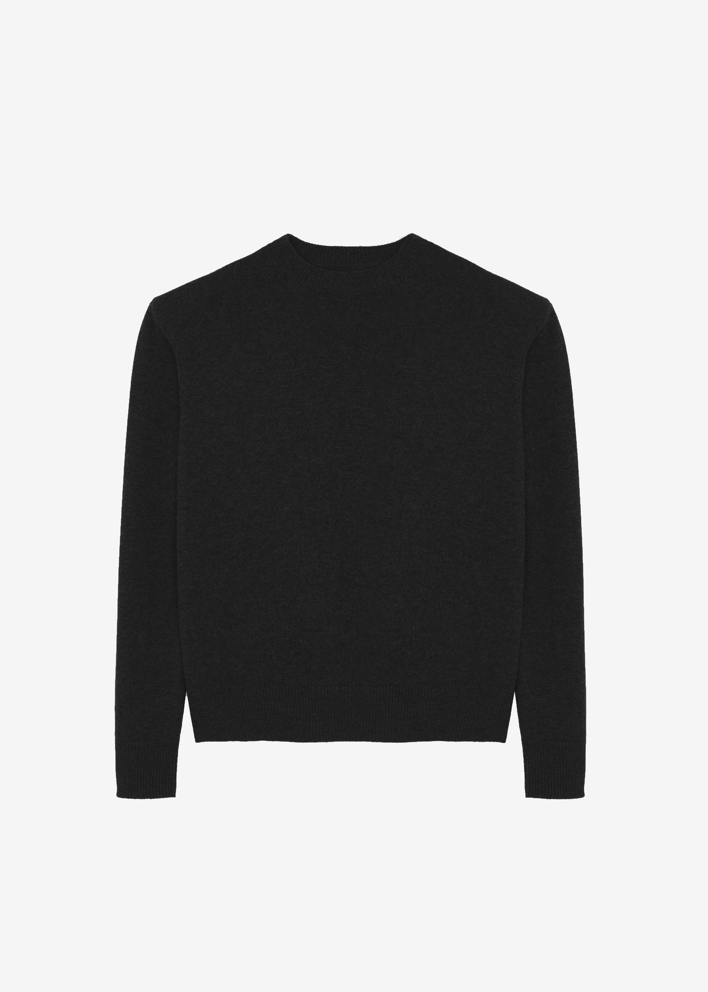 Rafaela Padded Knit Sweater - Black