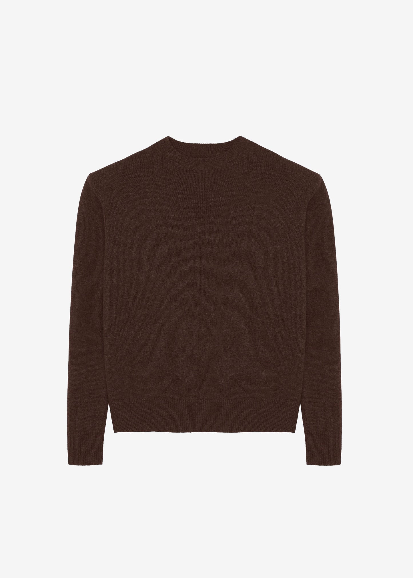 Rafaela Padded Knit Sweater - Brown