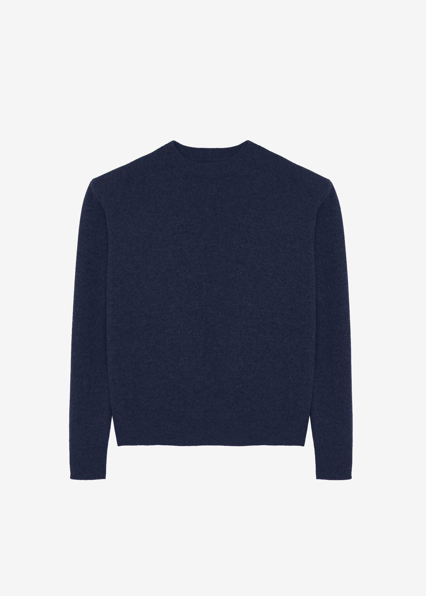 Rafaela Padded Knit Sweater - Navy