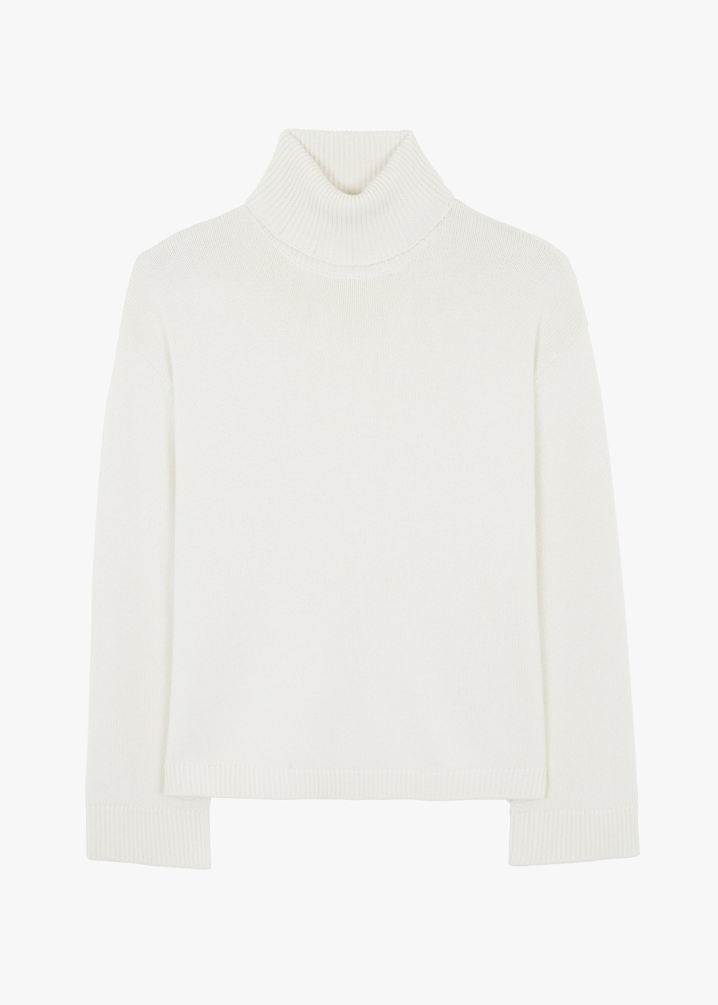 Rhea Trapeze Turtleneck - Ivory