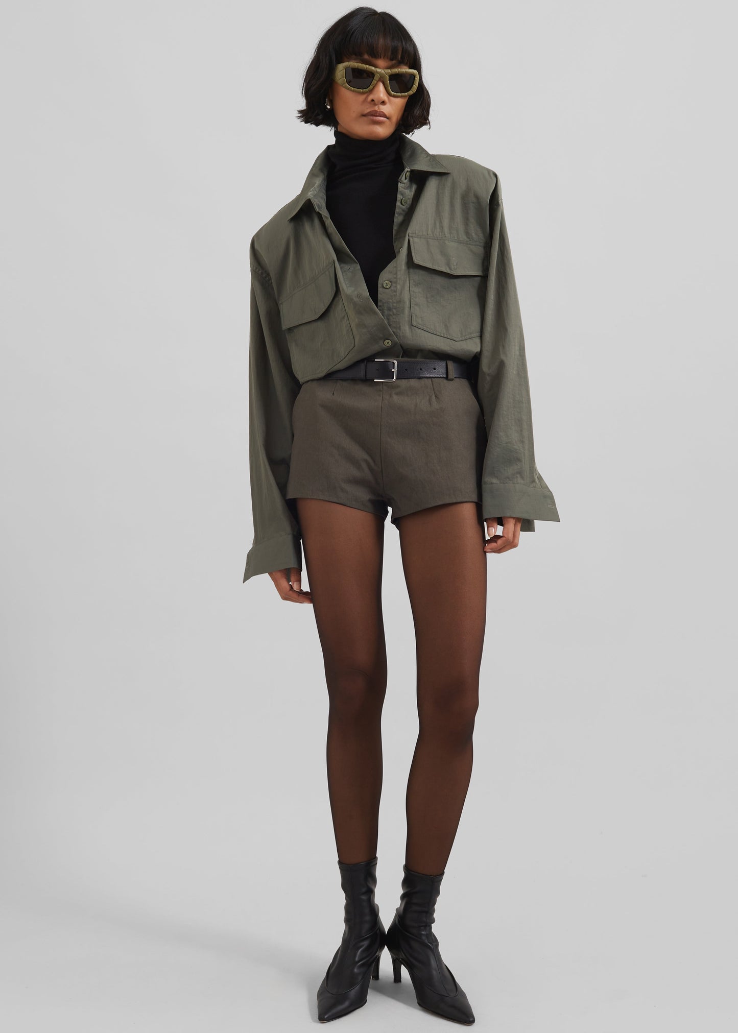 Rolen Hot Pants - Dark Olive