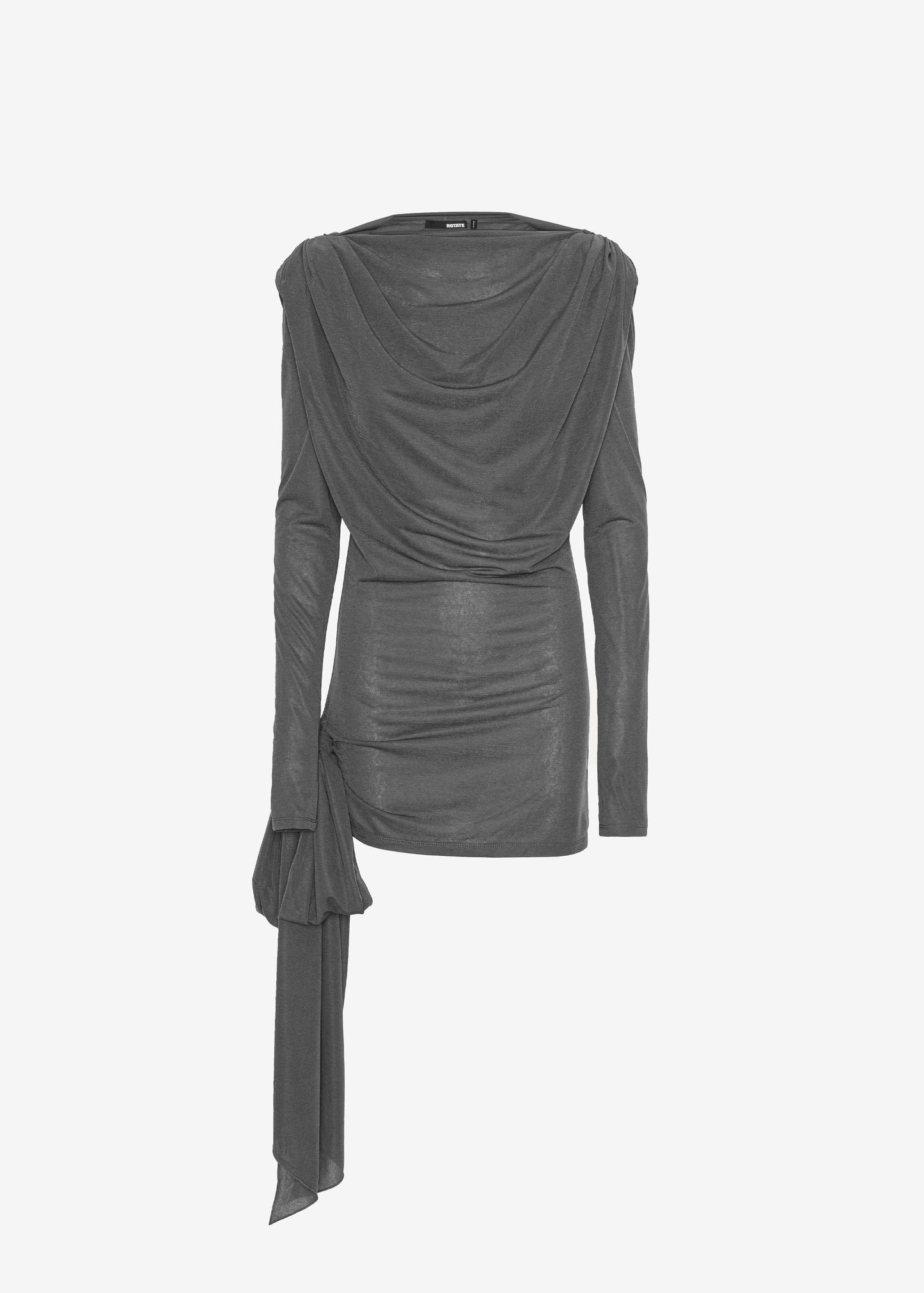 Rotate Mini Waterfall Dress - Gray