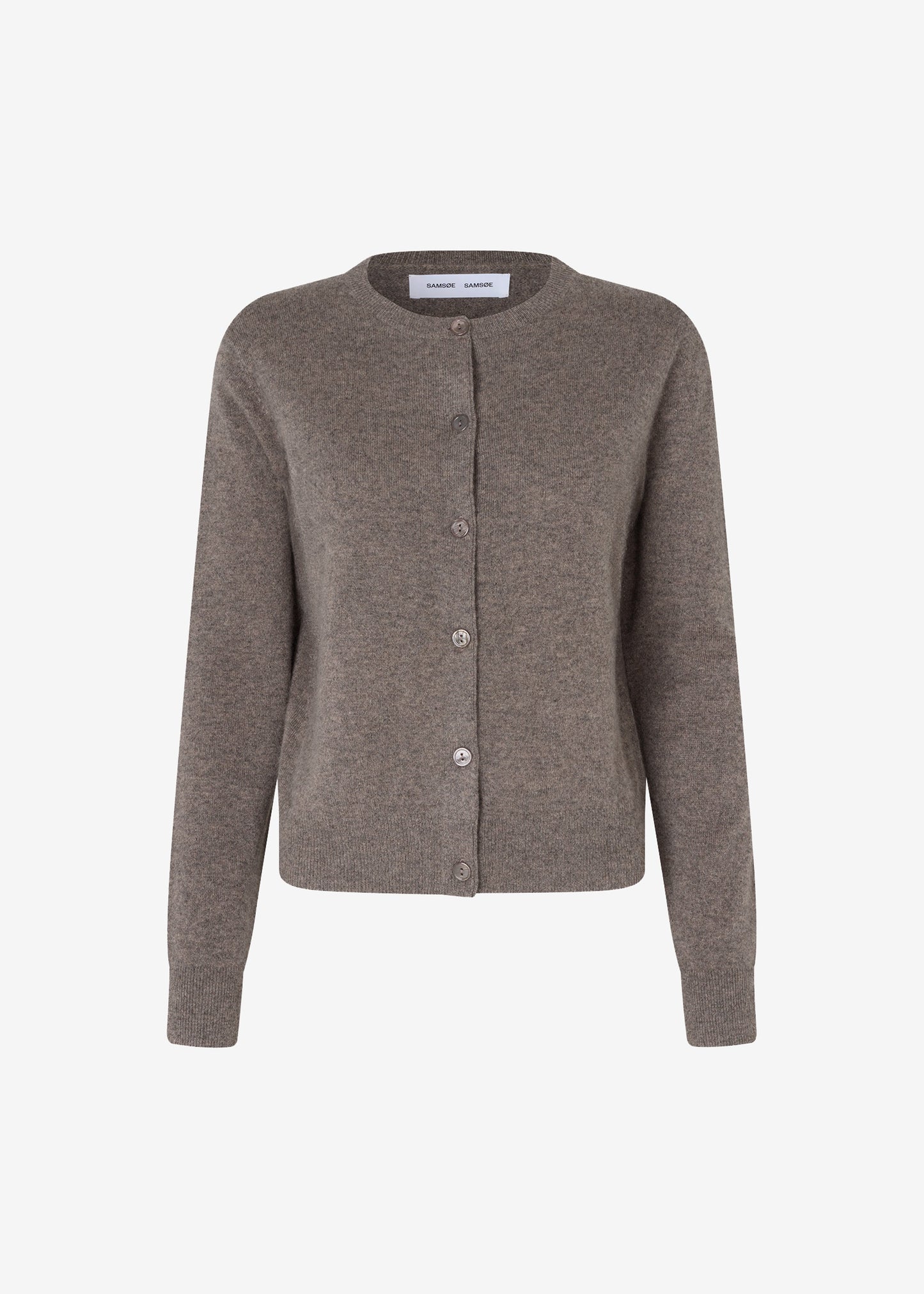 Samsøe Samsøe Saboston Cardigan - Grey Blue Melange