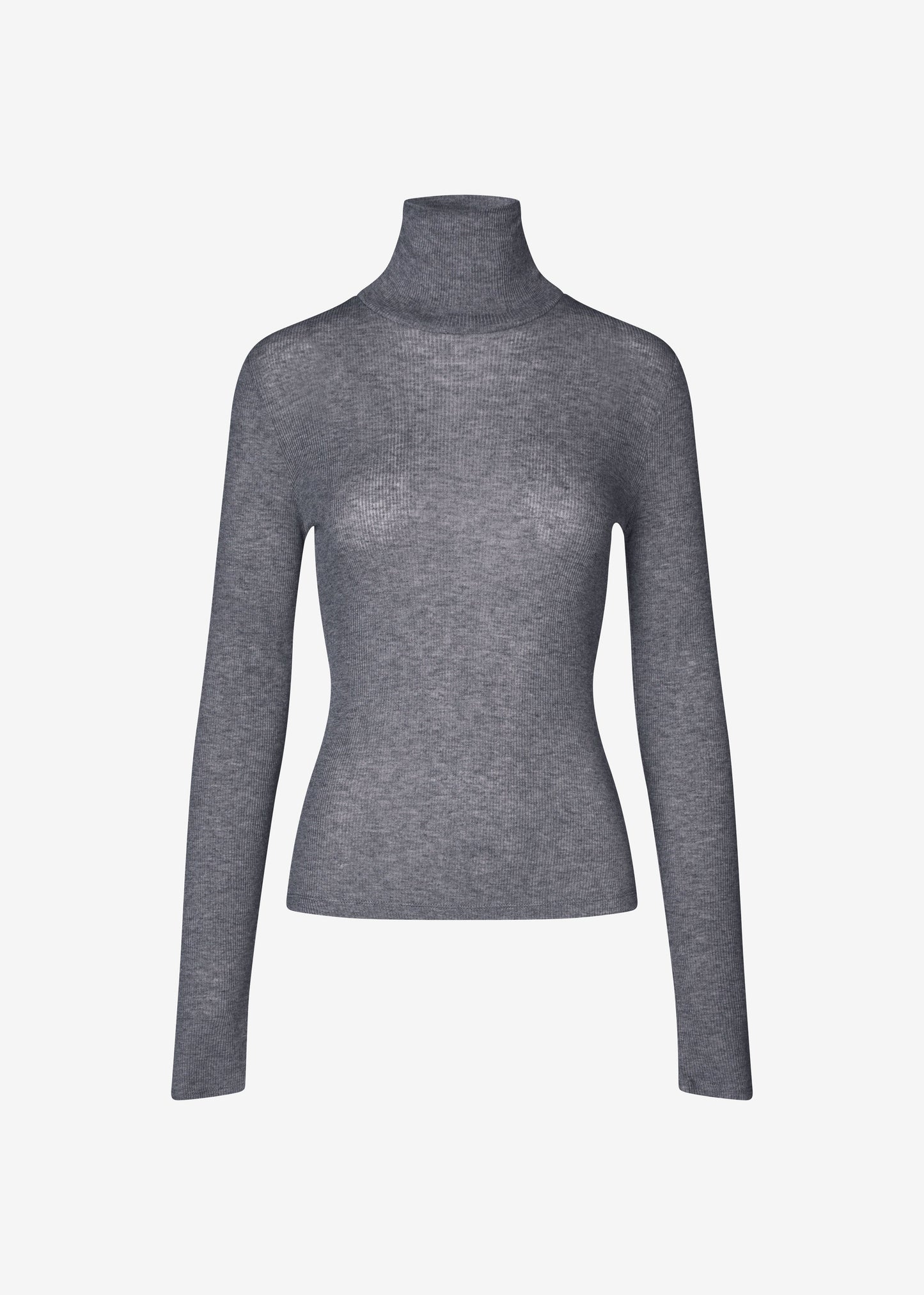 Samsøe Samsøe Sasonnet Turtleneck - Mid Grey Melange