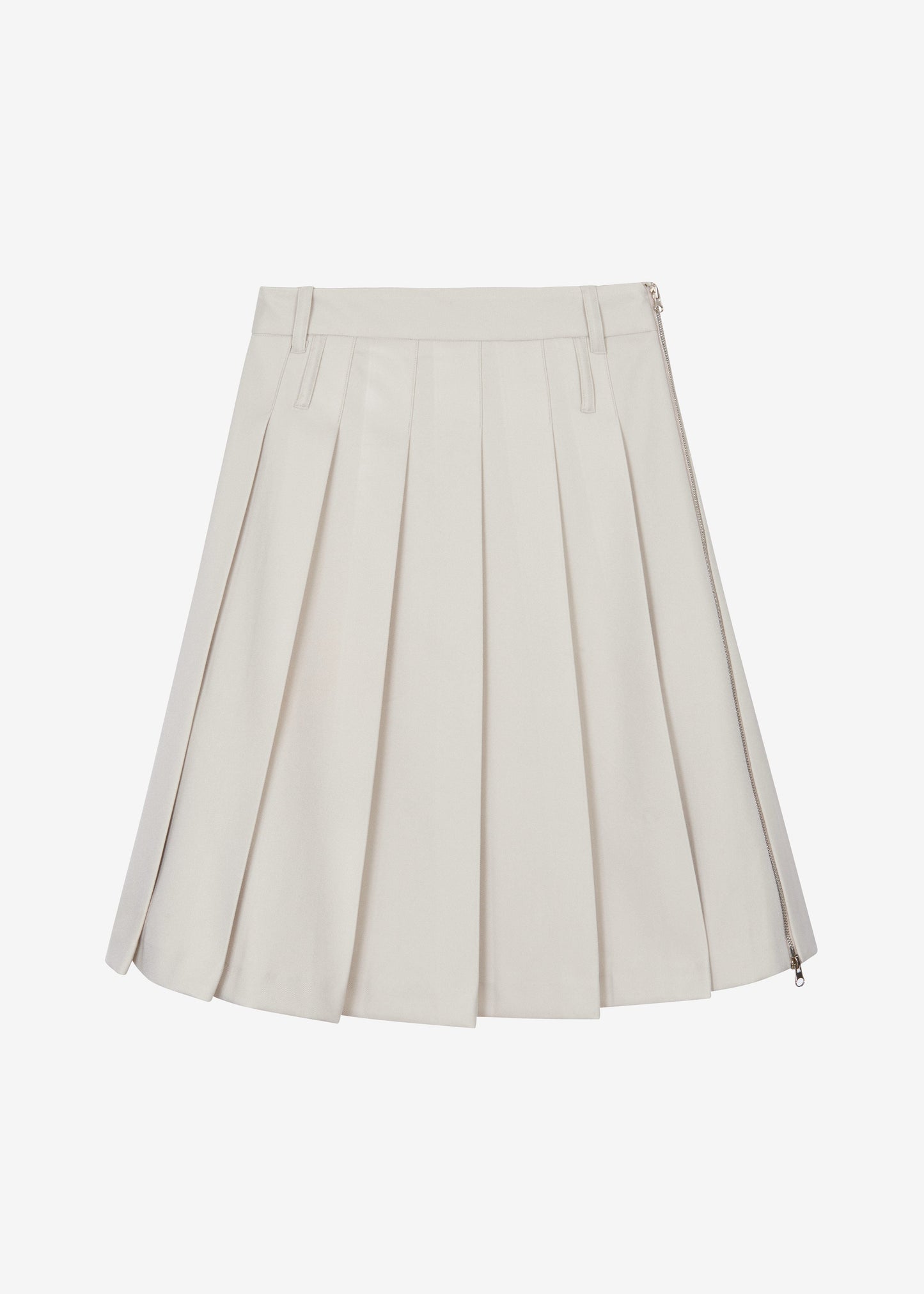 Sarina Pleated Skirt - Beige