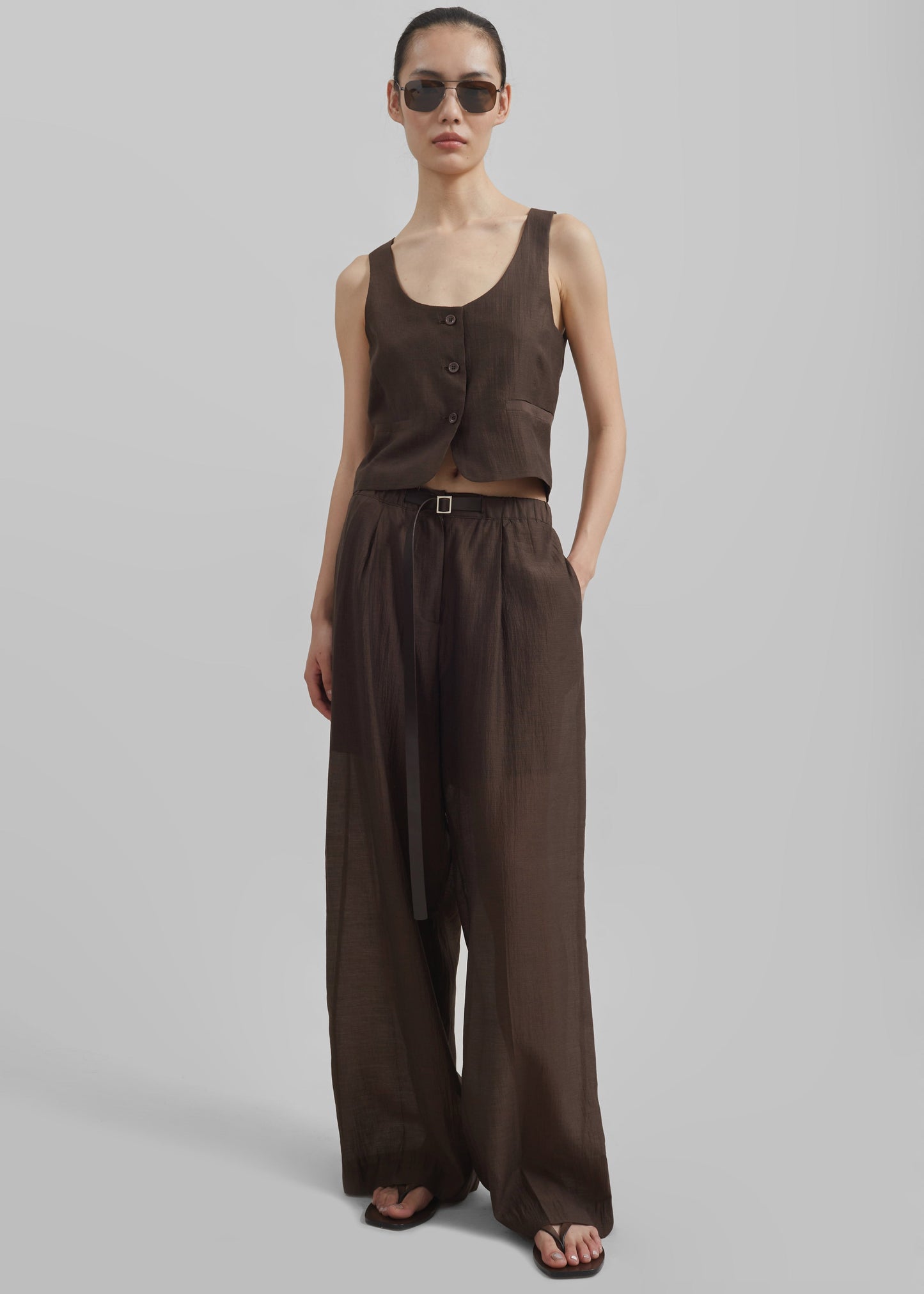 Selene Trousers - Chocolate