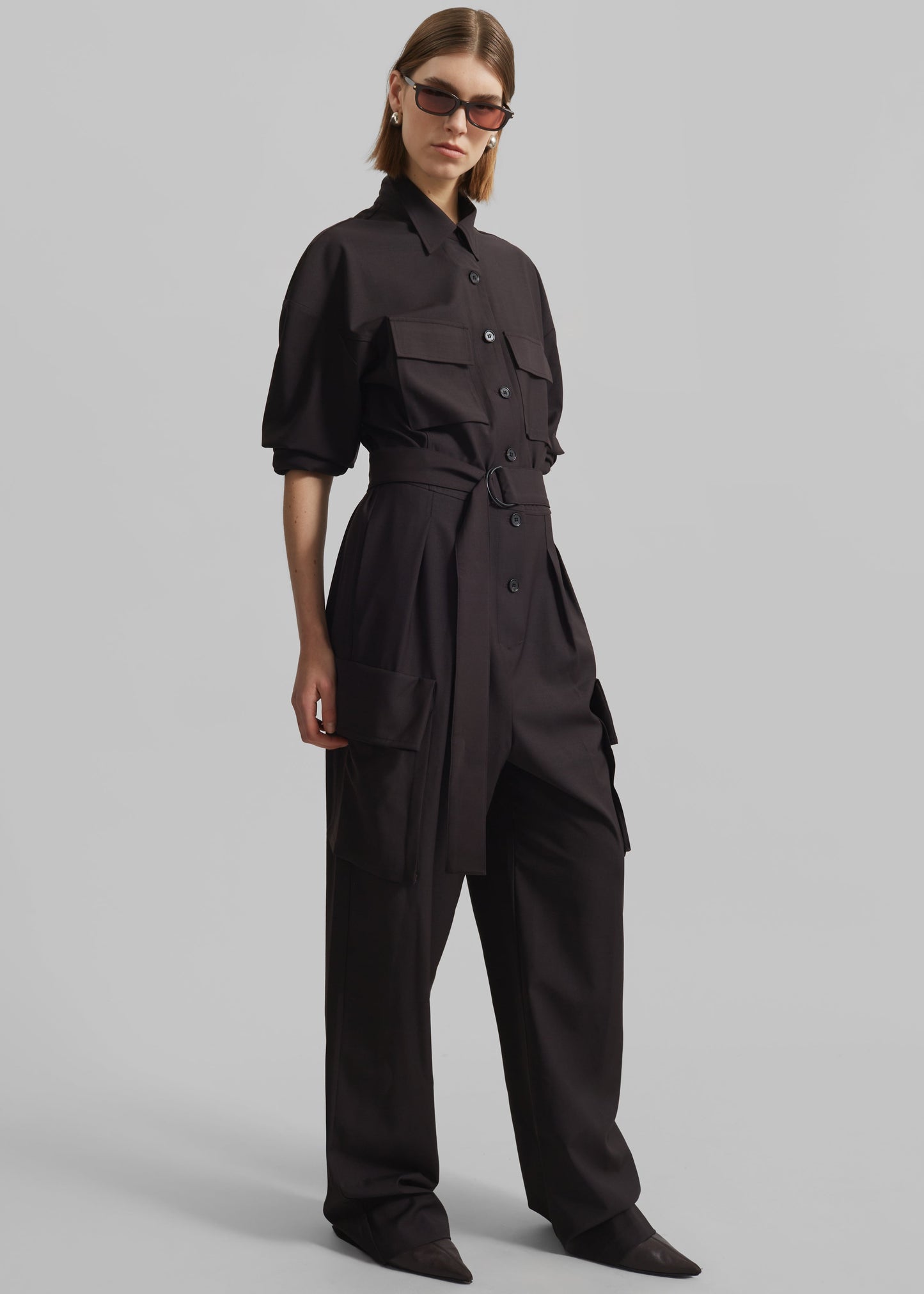 Suzie Jumpsuit - Brown