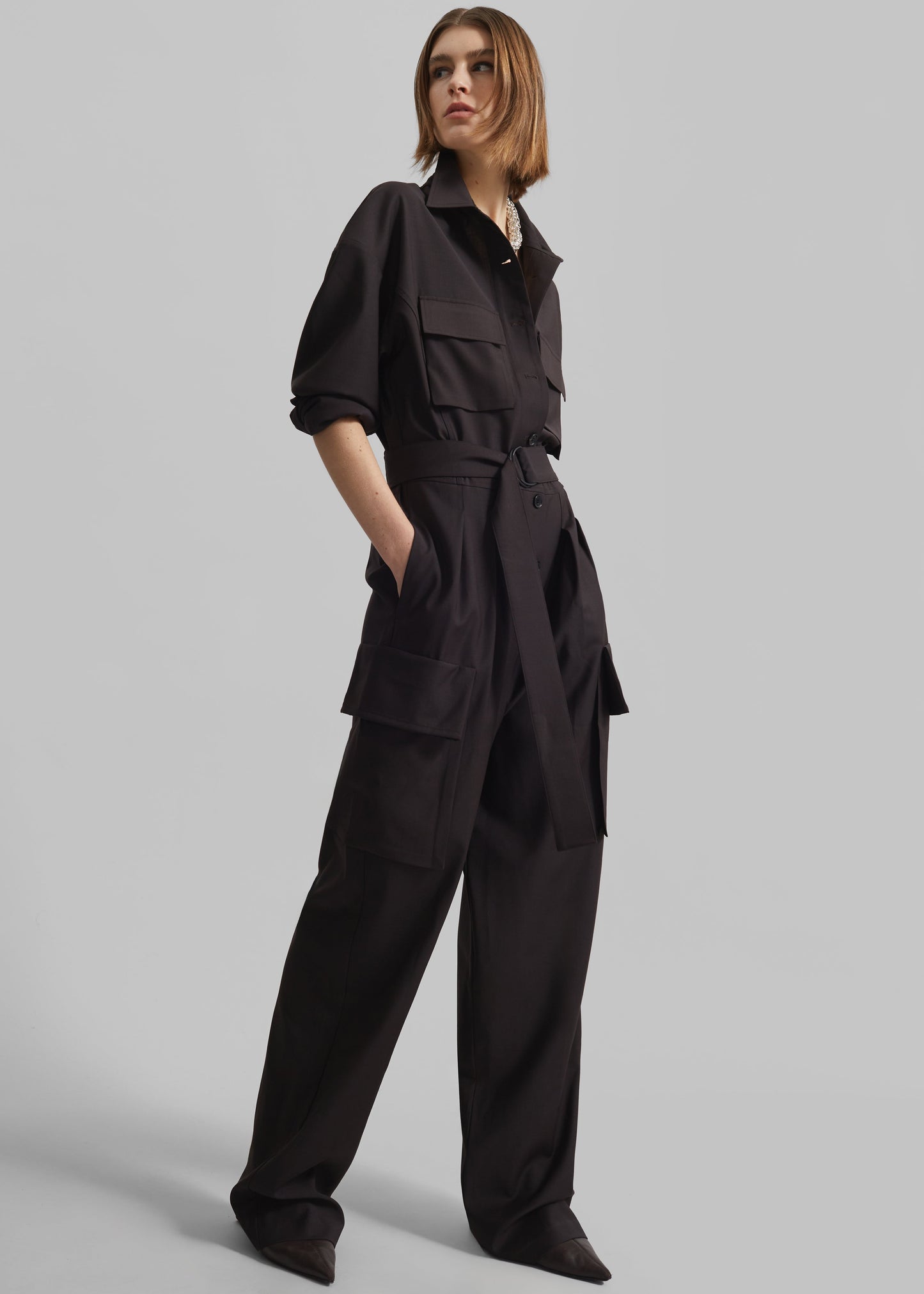 Suzie Jumpsuit - Brown