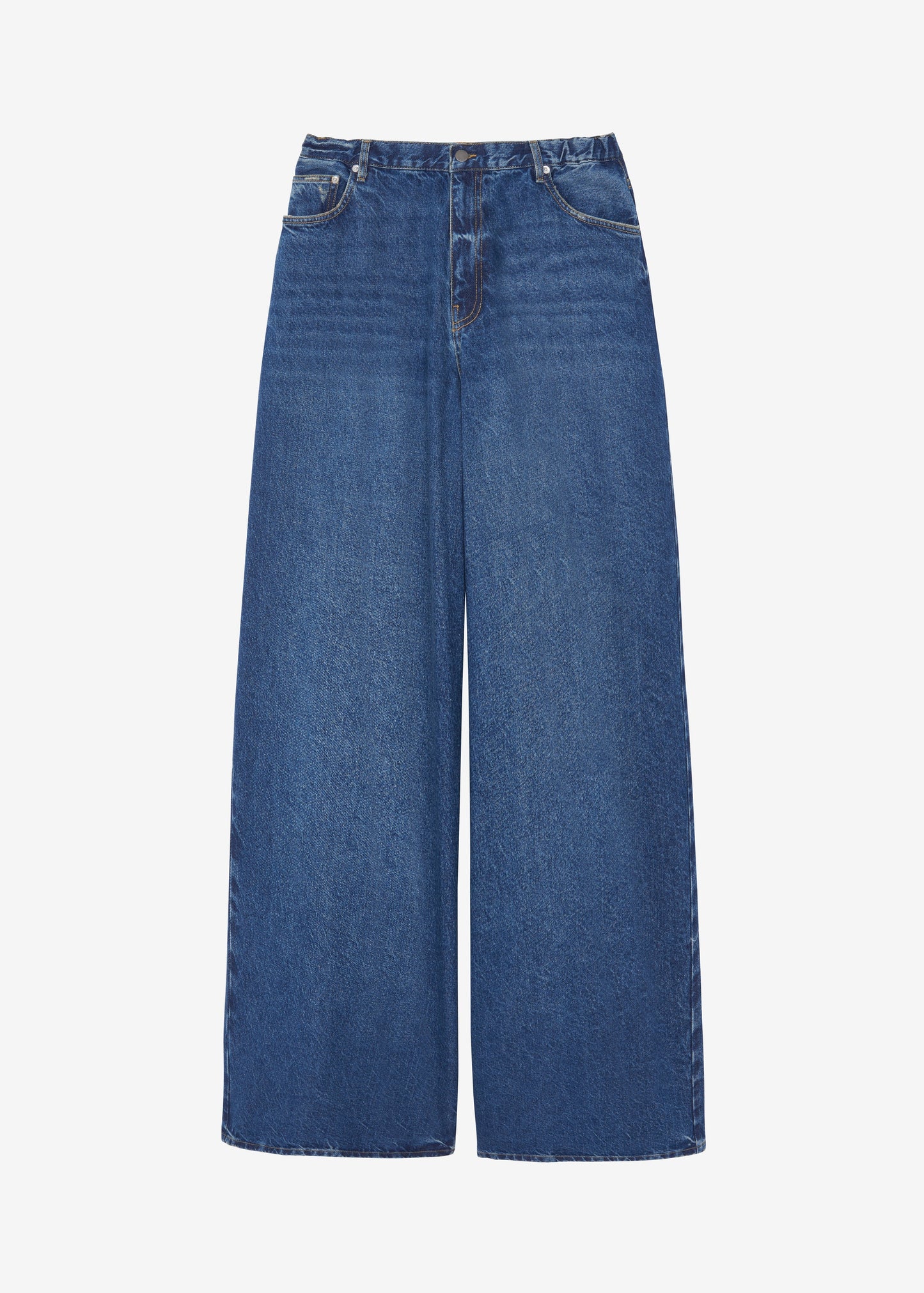 Sasha Wide Leg Jeans - Dark Blue