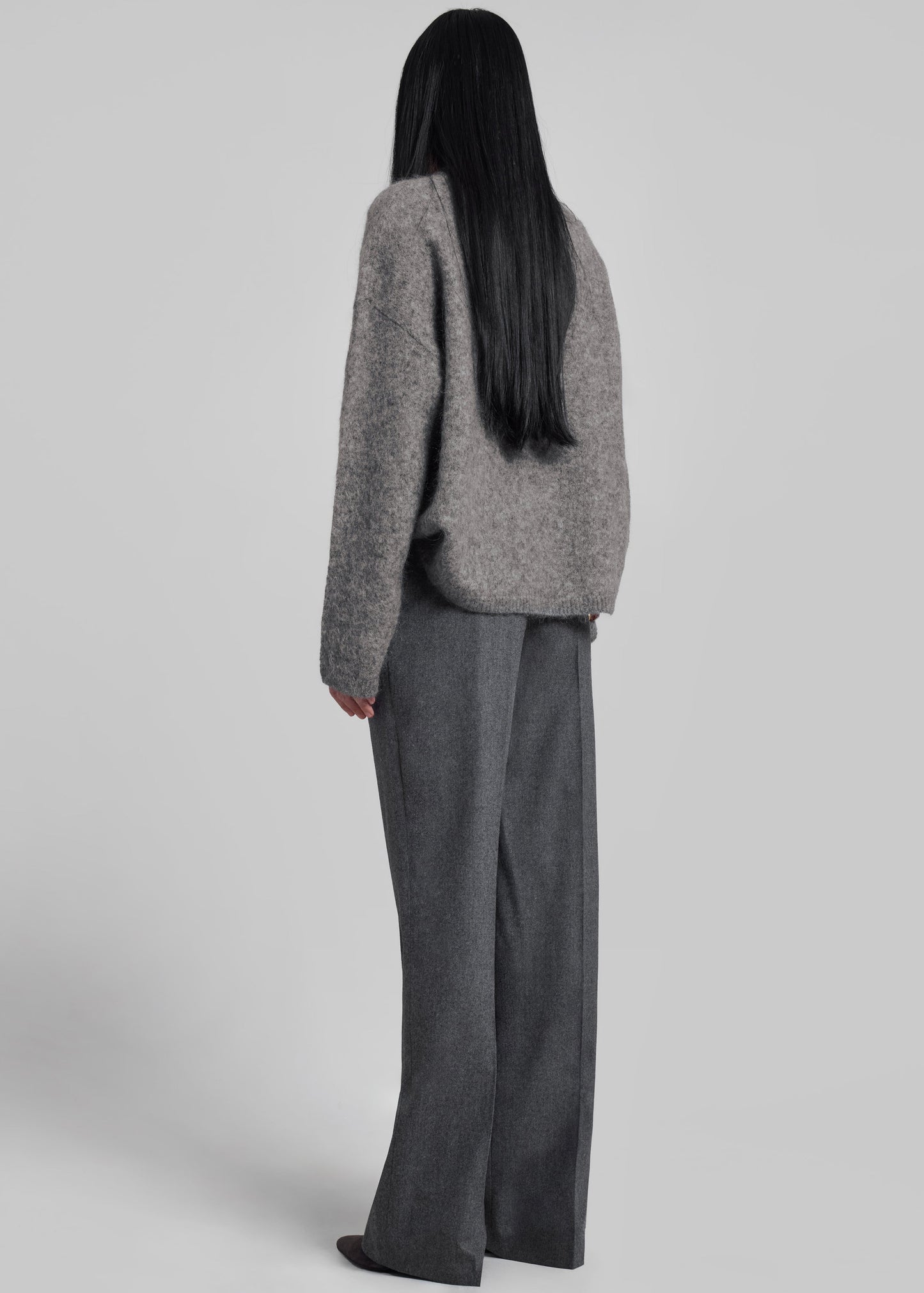 Vodskov Mohair Sweater - Grey