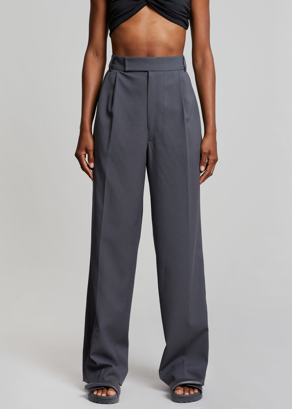 Bea Suit Pants - Charcoal