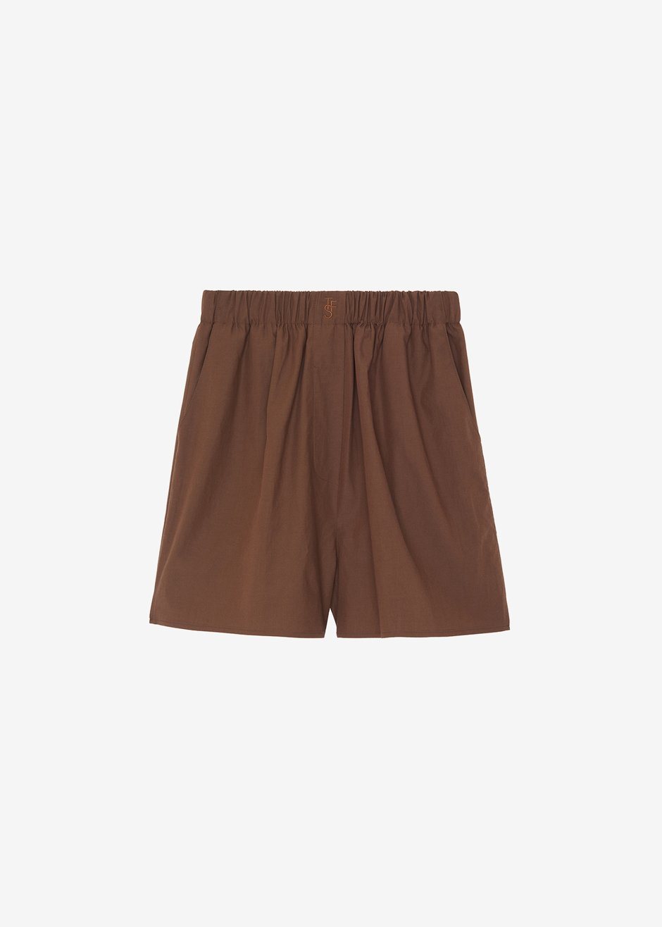 Lui Organic Cotton Boxer Short - Chocolate